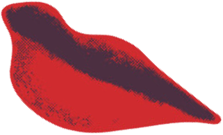 Posterized Lips Graphics